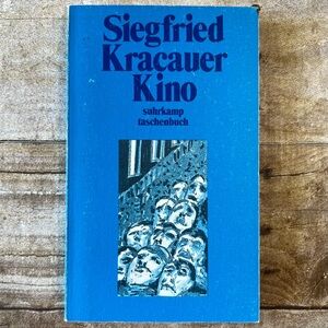 Siegfried‎ Kracauer Kino Paperback Book